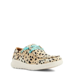 Ariat® Ladies Hilo Tan Leopard Print Slip On Shoes 10044592