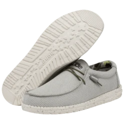 Hey Dude Men's Wally Sox Fog Shoes 110353080 -Ariat Style 110353080 WALLY SOX FOG LEFT 3 1