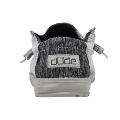 Hey Dude® Men's Wally Stretch Platinum Mix Shoes 110383267 -Ariat Style 110383267 WALLY STRETCH PLATINUM MIX 5 5eb6bd21 9bfe 4b88 bbb6 232bf0d55b65