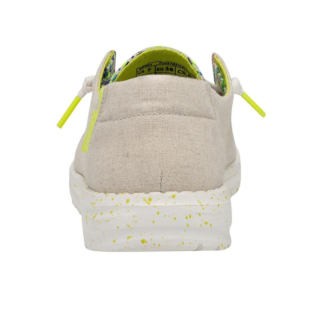 Hey Dude Ladies Wendy Playa Fiesta Beach Party Slip On Shoe 121410596 3 Hey Dude Ladies Wendy Playa Fiesta Beach Party Slip On Shoe 121410596 - Image 3