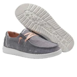 Hey Dude® Ladies Wendy Boho Grey Shoes 121413238 -Ariat Style 121413238