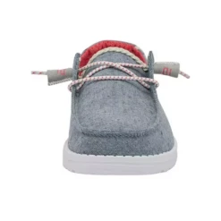 Hey Dude® Ladies Wendy Chambray Braid Indigo Slip On Shoes 121415704 -Ariat Style 121415704 5 2c68ef3e f927 4a13 adb5 f66c4c838142