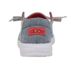 Hey Dude® Ladies Wendy Chambray Braid Indigo Slip On Shoes 121415704 -Ariat Style 121415704 7 ff69f732 947c 4689 b1b6 c5584189c10b