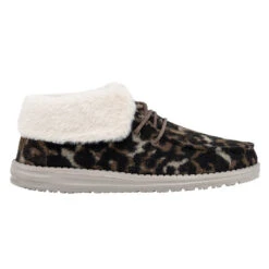 Hey Dude Ladies Britt Abstract Tan Leopard Shoes 121771727 -Ariat Style 121771727 BRITT ABSTRACT TAN LEOPARD 1