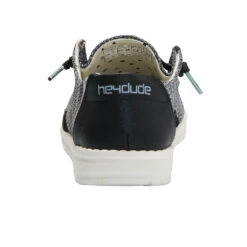 Hey Dude Ladies Wendy Sox Sparkling Black Shoes 121924957 -Ariat Style 121924957 WENDY SOX SPARKLING BLACK 05