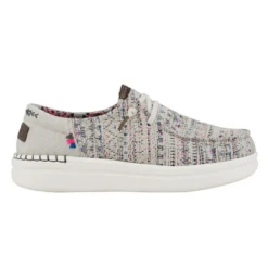 Hey Dude Ladies Wendy Rise Boho White Slip On Shoe 121940213 -Ariat Style 121940213A