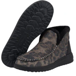 Hey Dude Ladies Denny Leo Nut Ankle Shoes 122051619 -Ariat Style 122051619 DENNY LEO NUT 3