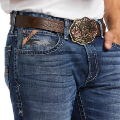 Ariat® Men's M4 Vaquero Low Rise Stretch Boot Cut Jeans 10037970 -Ariat Style 1280 MCgPFE0K1Es3