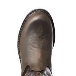 Ariat Men's Groundwork Pull On H2O Dark Brown Boots 10035965 -Ariat Style 1280 MWnR31UBten3