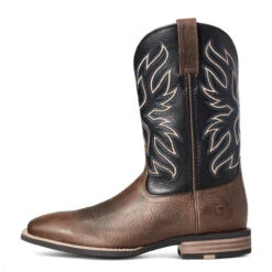 Ariat Men's Everlite Vapor Ranch Brown & Black Deertan Boots 10035963 -Ariat Style 1280 zZZCwBauVN35