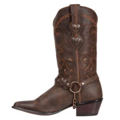 Durango Ladies Crush Brown Heartbreaker Concho Boot RD4155 -Ariat Style 12 9cbd431b 2ae4 41f9 9be4 336d7c12b903