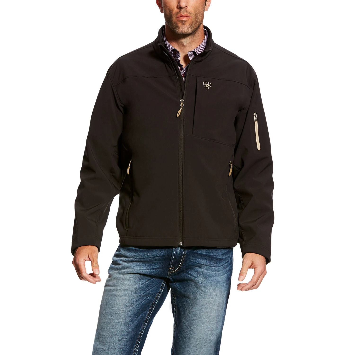 Ariat® Men's Vernon 2.0 Softshell Jacket 3 Ariat® Men's Vernon 2.0 Softshell Jacket - Image 3