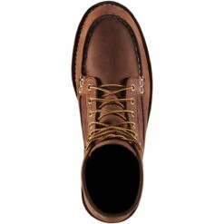 Danner Men's Bull Run Moc Toe 6" Tobacco Work Boots 15573 -Ariat Style 15573 T