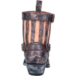 Dan Post Ladies Star Struck Distressed Black Leather Booties DP4078 -Ariat Style 15838755926