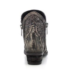 Circle G By Corral Ladies Shortie Black/Grey Cutout Bootie Q0001 -Ariat Style 1 0f108f2a da0c 4ab5 badb 68f7646db361