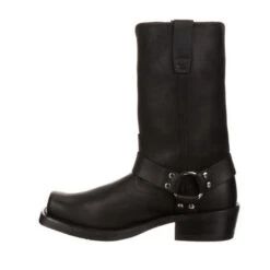 Durango Men's Harness Motorcycle Leather Black Pull On Boots DB510 -Ariat Style 20180121133638 0467d0c6 me