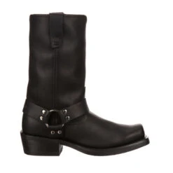 Durango Men's Harness Motorcycle Leather Black Pull On Boots DB510 -Ariat Style 20180121133645 a9e87ab7 me