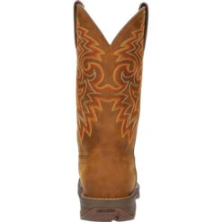 Durango® Rebel™ Men's Waterproof Russet Western Boot DDB0361 -Ariat Style 20201110083429 6150334c me
