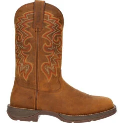 Durango® Rebel™ Men's Waterproof Russet Western Boot DDB0361 -Ariat Style 20201110083518 97837ae8 me