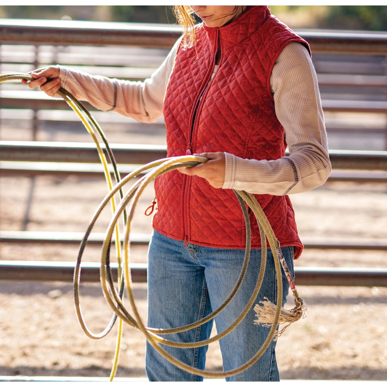 Outback Trading Company Ladies Wilona Orange Vest 29640-ORA 1 Outback Trading Company Ladies Wilona Orange Vest 29640-ORA