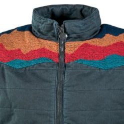 Outback Trading® Ladies Aspen Aztec Print & Navy Vest 29820-NVY -Ariat Style 29820 NVYc