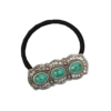 Blazin Roxx® Triple Turquoise Stone Concho Hair Tie 30488