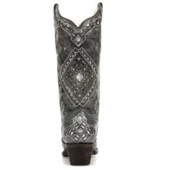 Corral Boots Corral Ladies Brandy Grey Black& Silver Glitter Inlay Boots A2963 -Ariat Style 4 min 3ed4122e c44b 4597 9aae cda8967ce98e