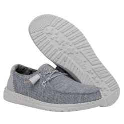 Hey Dude® Ladies Wendy Star Azora Grey Slip On Shoes 40080-4LM -Ariat Style 40080 4LM 2