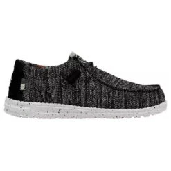 Hey Dude Men's Wally Sox Stitch Black Casual Shoes 40161-0YH 7 Hey Dude Men's Wally Sox Stitch Black Casual Shoes 40161-0YH -Ariat Style 51zfrbYTCkL. AC 11