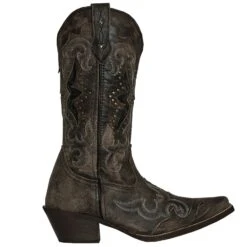Laredo Ladies LucretiaBlack Embroidery & Studs Boots 52133 -Ariat Style 52133 2