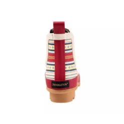 Pendleton Ladies Paloma Stripe Chelsea White Rubber Boots PW2251-120 -Ariat Style 545199 463 ss 013