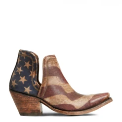 Ariat Ladies Dixon Old Patriot Snip Toe Booties 10040293 -Ariat Style 564654564