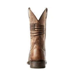 Ariat® Men's Circuit Patriot Weathered Tan Boots 10029699 -Ariat Style 57 1b4470d2 6cc6 4262 94ce 69570f374aa2
