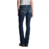 Ariat Ladies R.E.A.L Mid Rise Stretch Icon Straight Leg Jeans 10017216