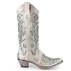 Corral Boots Corral Ladies Martina Green White Glitter Crystals Wedding Boots A3321 7 Corral Boots Corral Ladies Martina Green White Glitter Crystals Wedding Boots A3321 -Ariat Style 57 22043494 72b4 45bc 80ae 430f1596d0d4
