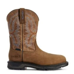 Ariat® Men's Brown WorkHog® XT Wide Square Toe H2O Boots 10031474 -Ariat Style 57 24236ff0 974a 41d5 9d85 d2c71a0d24db