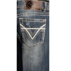 Rock & Roll Denim Men's Double Barrel Straight Jeans M0S1612 -Ariat Style 57 2ab497b9 ab6d 42bb 9d1b ee0dd19642eb