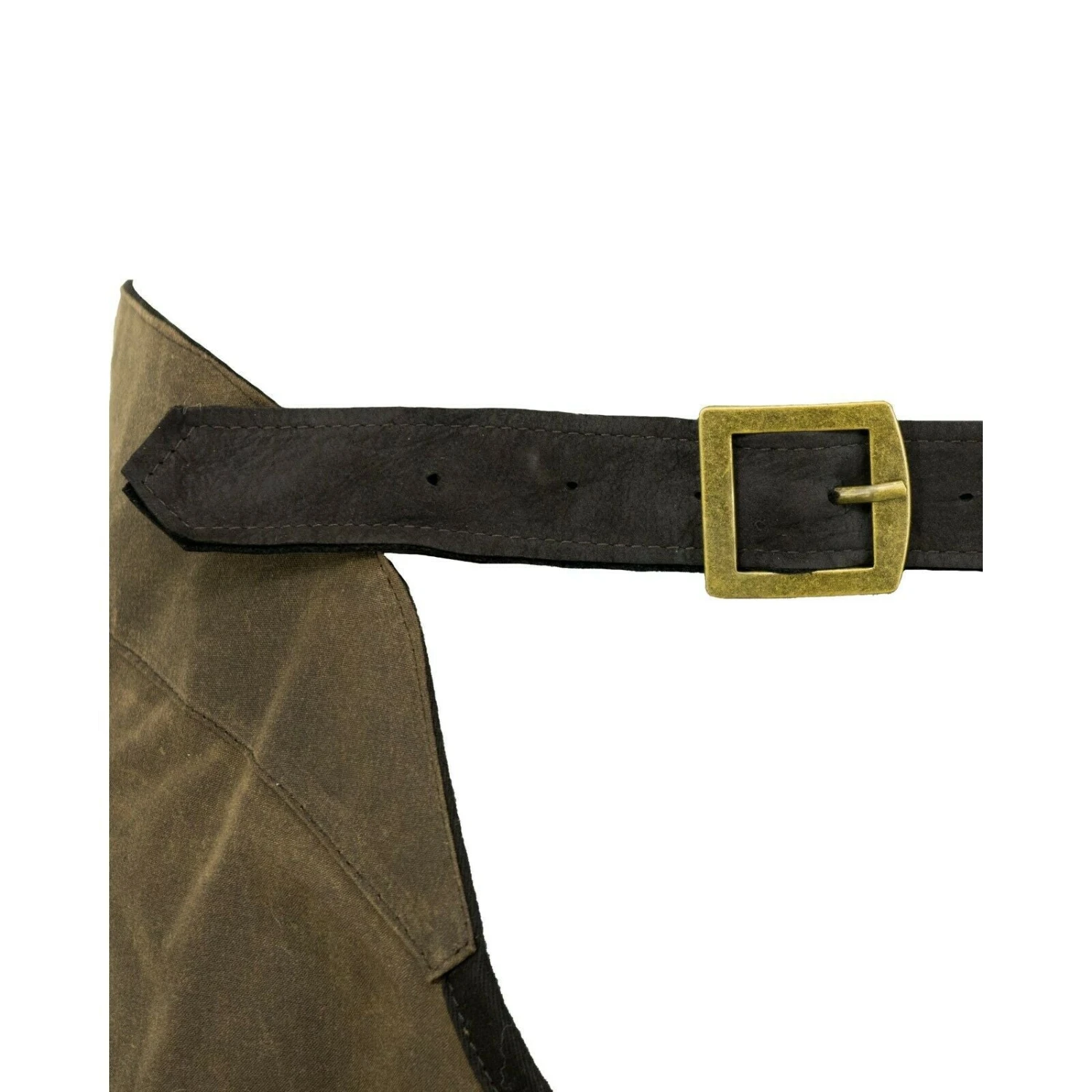 Outback Trading Company® Men's Bronze Oilskin Chaps 2099-BNZ 4 Outback Trading Company® Men's Bronze Oilskin Chaps 2099-BNZ - Image 4