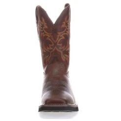 Justin Men's Stampede Driller Tan Soft Square Toe Work Boots SE4681 -Ariat Style 57 3 5156524b 3eb8 4560 9db0 d840da5dbcb0