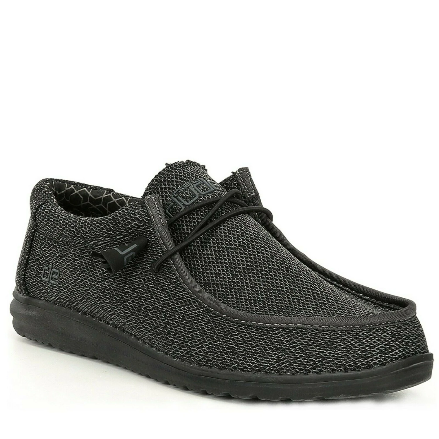Hey Dude Men's Wally Sox Micro Total Black Shoes 150204942 5 Hey Dude Men's Wally Sox Micro Total Black Shoes 150204942 - Image 5