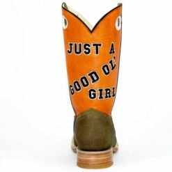 RockinLeather Ladies Orange "Just A Good Ol' Girl" Boots 2165 -Ariat Style 57 426adc16 920d 4c3a a1dc 703425ae5430