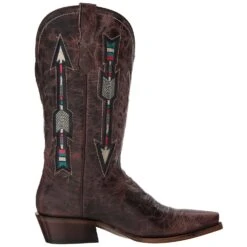 Roper Ladies Brown Embroidered Arrow Underlay Boots 09-021-8126-1426 -Ariat Style 57 446f5ea1 1d38 4d94 8406 a569d413fca5