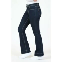 Grace In L.A. Ladies Easy Trouser Dark Blue Jeans EL81568-32 -Ariat Style 57 4c5f8c03 56fe 44b7 a7f3 9189570f4120