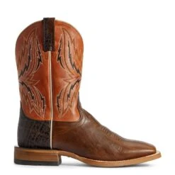 Ariat® Men's Rave Orange & Chocolate Arena Rebound Boots 10031464 -Ariat Style 57 4c6bfa10 9a37 4c27 b63f 0be0e6fe6274