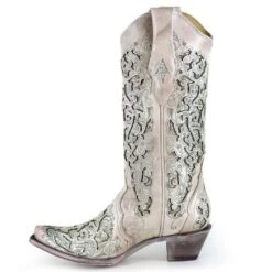 Corral Boots Corral Ladies Martina Green White Glitter Crystals Wedding Boots A3321 8 Corral Boots Corral Ladies Martina Green White Glitter Crystals Wedding Boots A3321 -Ariat Style 57 5424b60a 7ae3 4550 a652 6d3c2a84a107