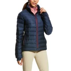 Ariat® Ladies Team Braze Navy & Red Down Insulated Jacket 10023838