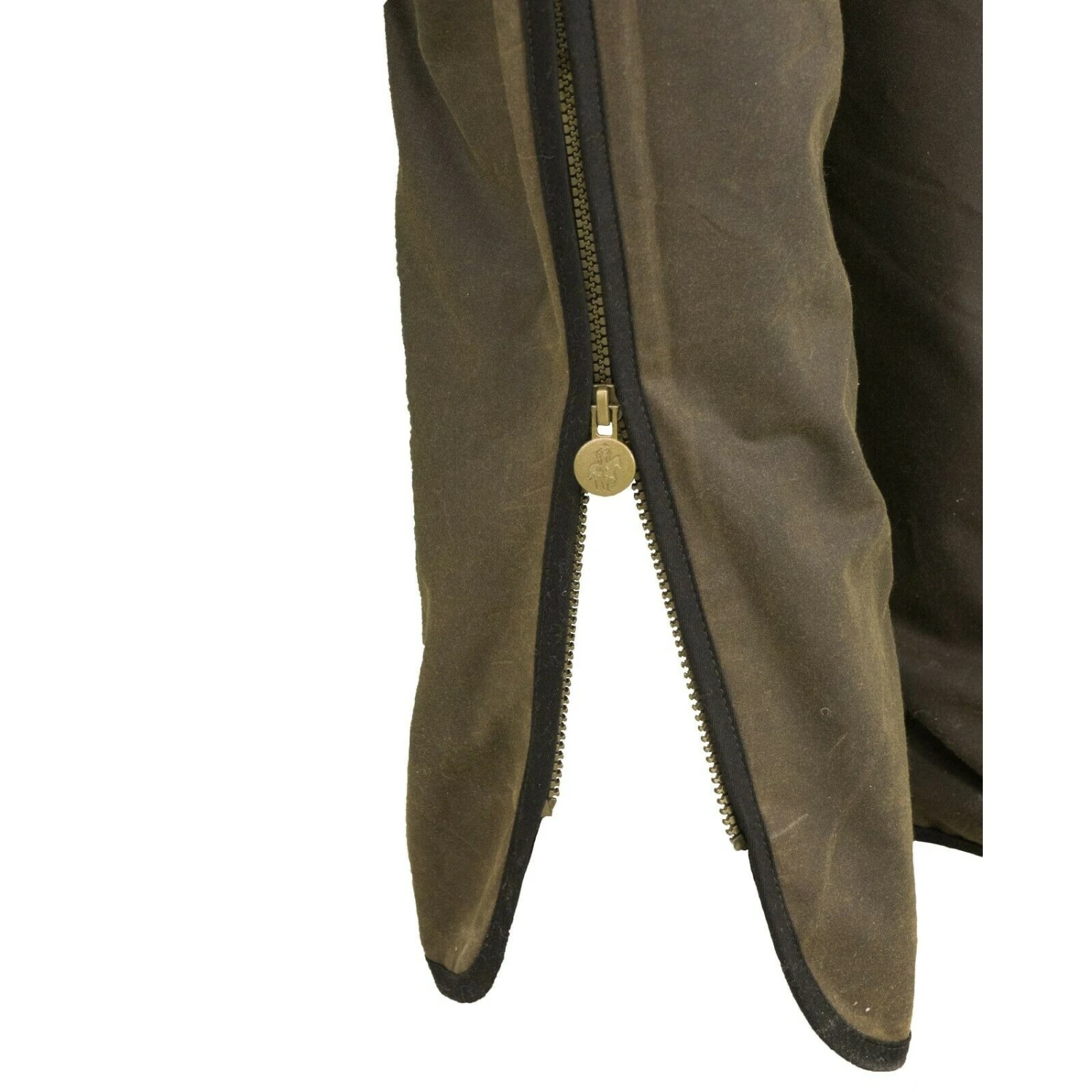Outback Trading Company® Men's Bronze Oilskin Chaps 2099-BNZ 3 Outback Trading Company® Men's Bronze Oilskin Chaps 2099-BNZ - Image 3
