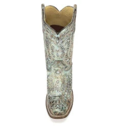 Corral Boots Corral Ladies Sabrina Metallic Bronze & Turquoise Glitter Boots A2955 -Ariat Style 57 61dc96e4 b941 4017 990b a8b2ba17d7f9