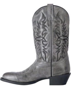 Laredo Men's Harding Grey Waxy Leather Boots 68457 -Ariat Style 57 6798e449 9b32 486a 82bc f322c22a9fb4