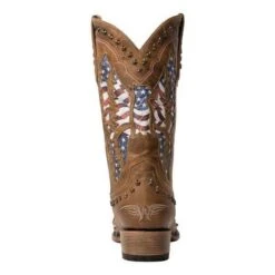 Lane Men's Old Glory Caramel Brown Patriotic Flag Boots MB0006D -Ariat Style 57 708b5fd7 b310 4919 81e6 cc81692dbb7e